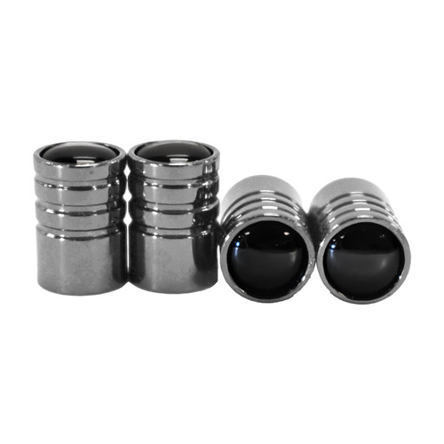 Hyundai Chrome Tire Valve Stem Caps