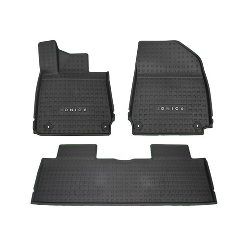 2023-2025 Hyundai IONIQ 6 All Weather Floor Mats - Full Set