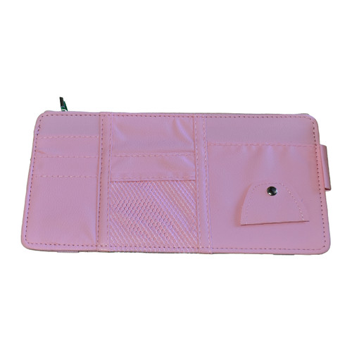 Pink Sun Visor Organizer