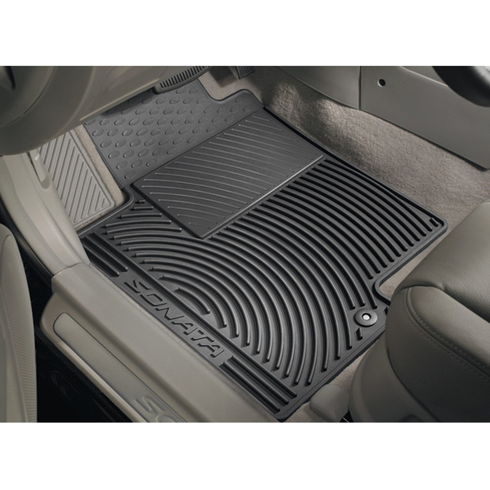20182019 Hyundai Sonata Rubber Floor Mats Free Shipping Hyundai Shop