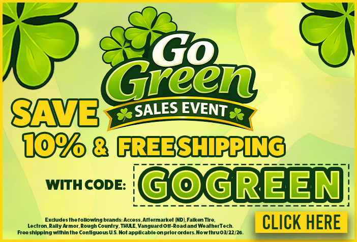 Go Green Sales Event