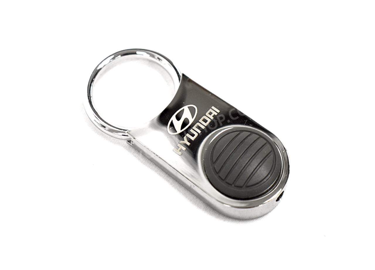 Hyundai Keychain - Light Up Oval - Free Shipping | Hyundai Shop