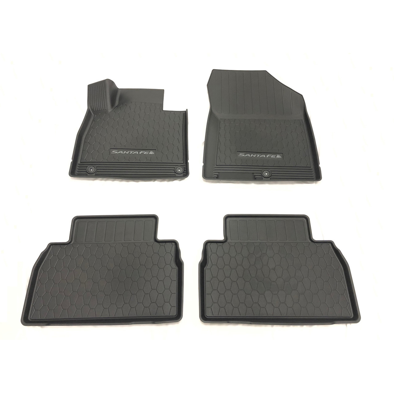 20192020 Hyundai Santa Fe All Weather Floor Mats Free Shipping