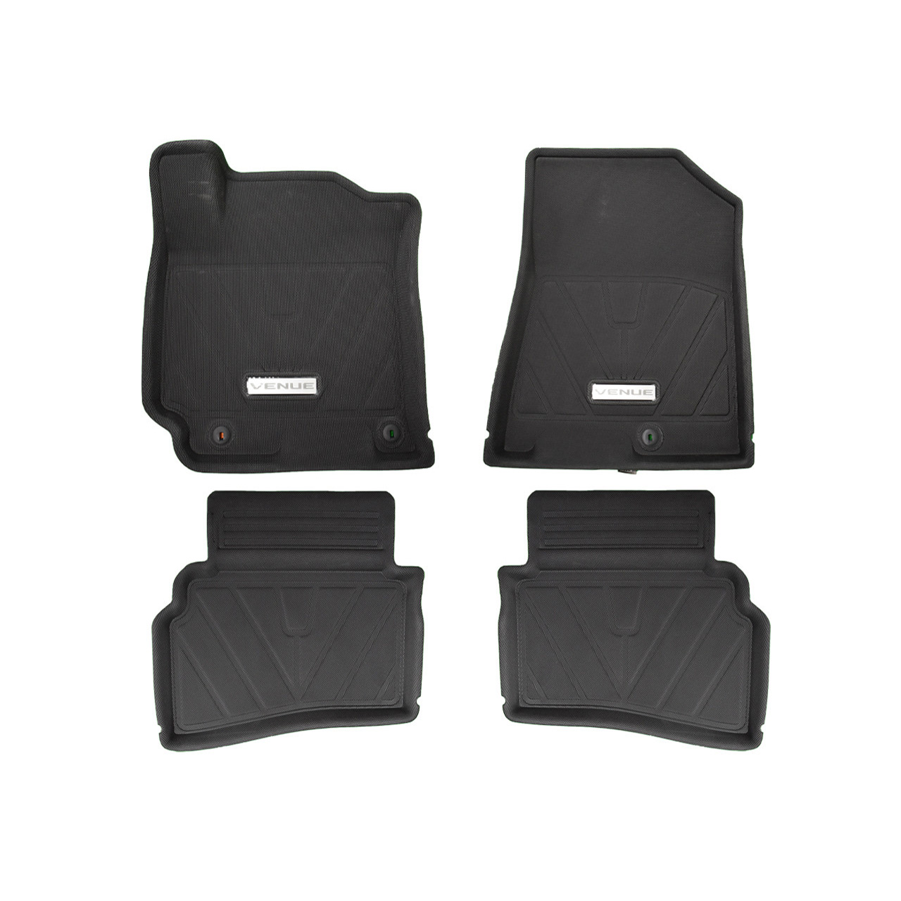 20202024 Hyundai Venue All Weather Floor Mats Free Shipping Hyundai Shop