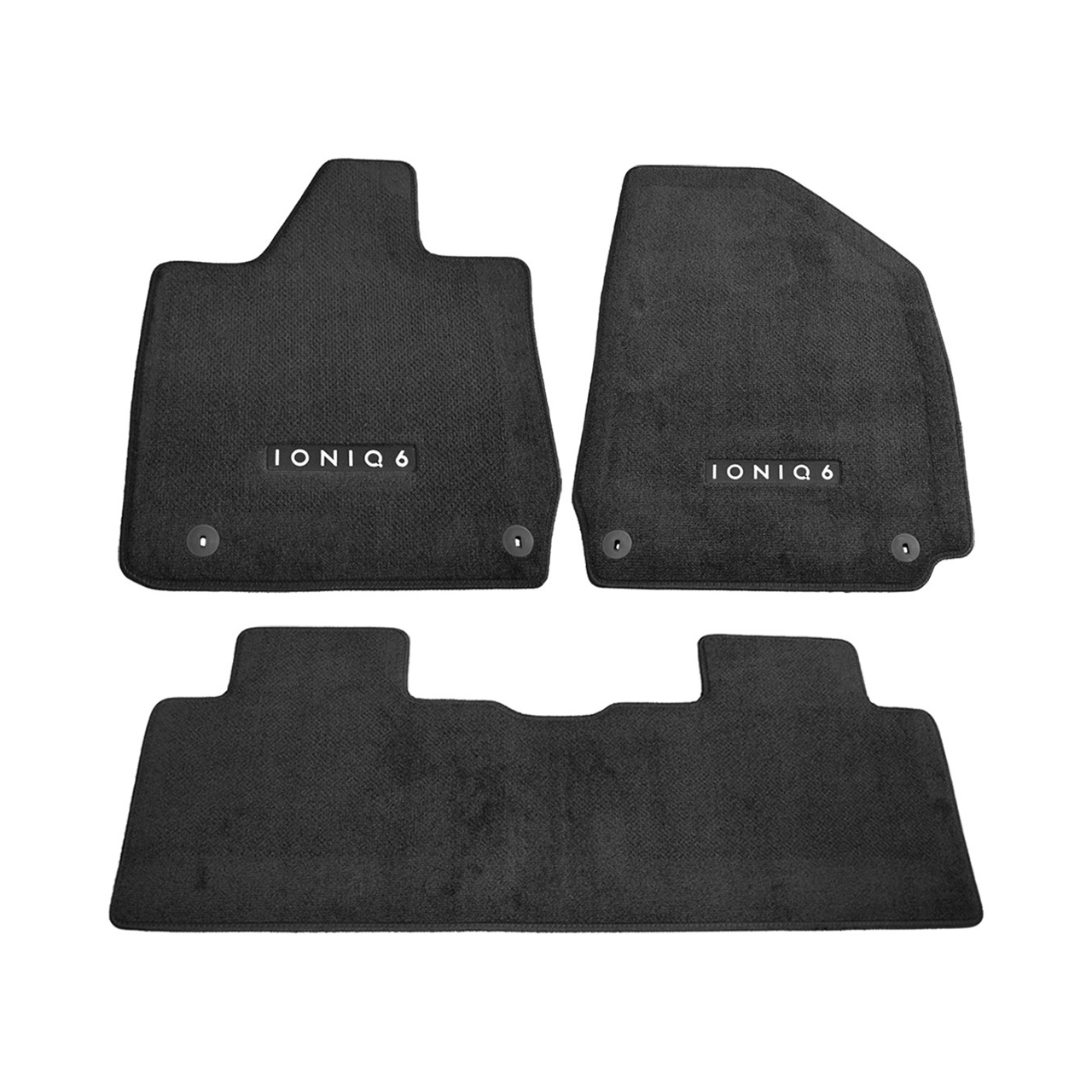 2023-2025 Hyundai IONIQ 6 Carpeted Floor Mats - Free Shipping | Hyundai ...