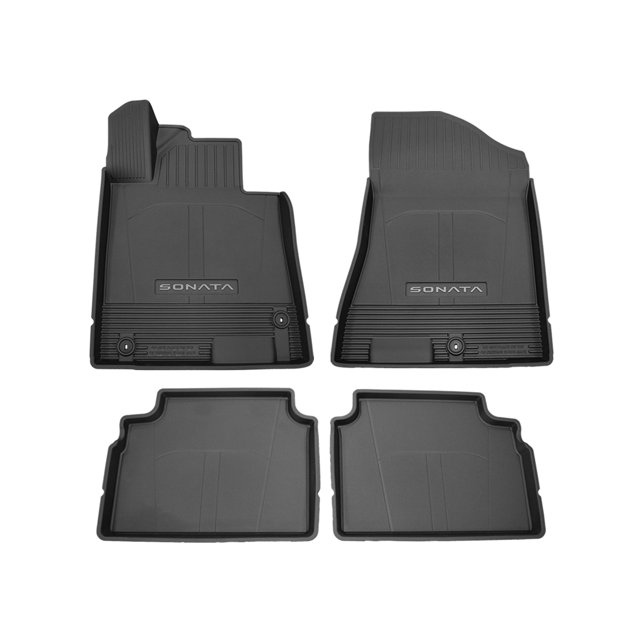 2024-2025 Hyundai Sonata All-Weather Floor Mats - Free Shipping ...
