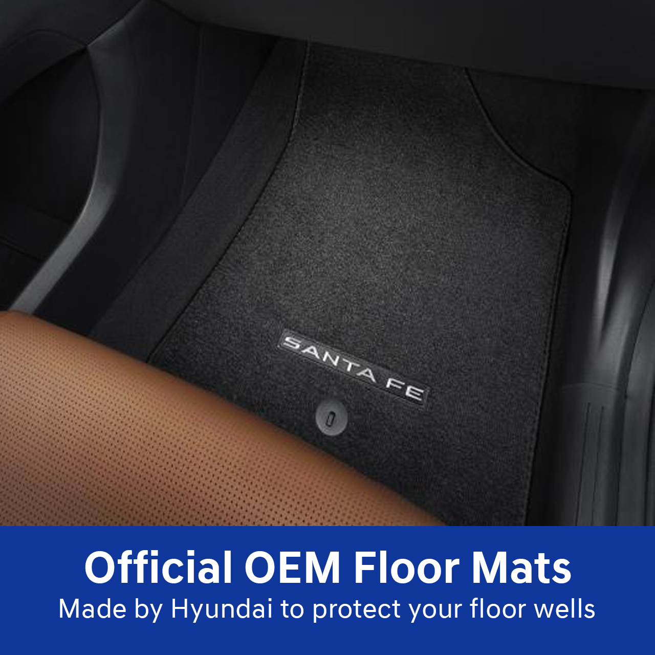 2024-2025 Hyundai Santa Fe Carpet Floor Mats - Free Shipping | Hyundai Shop