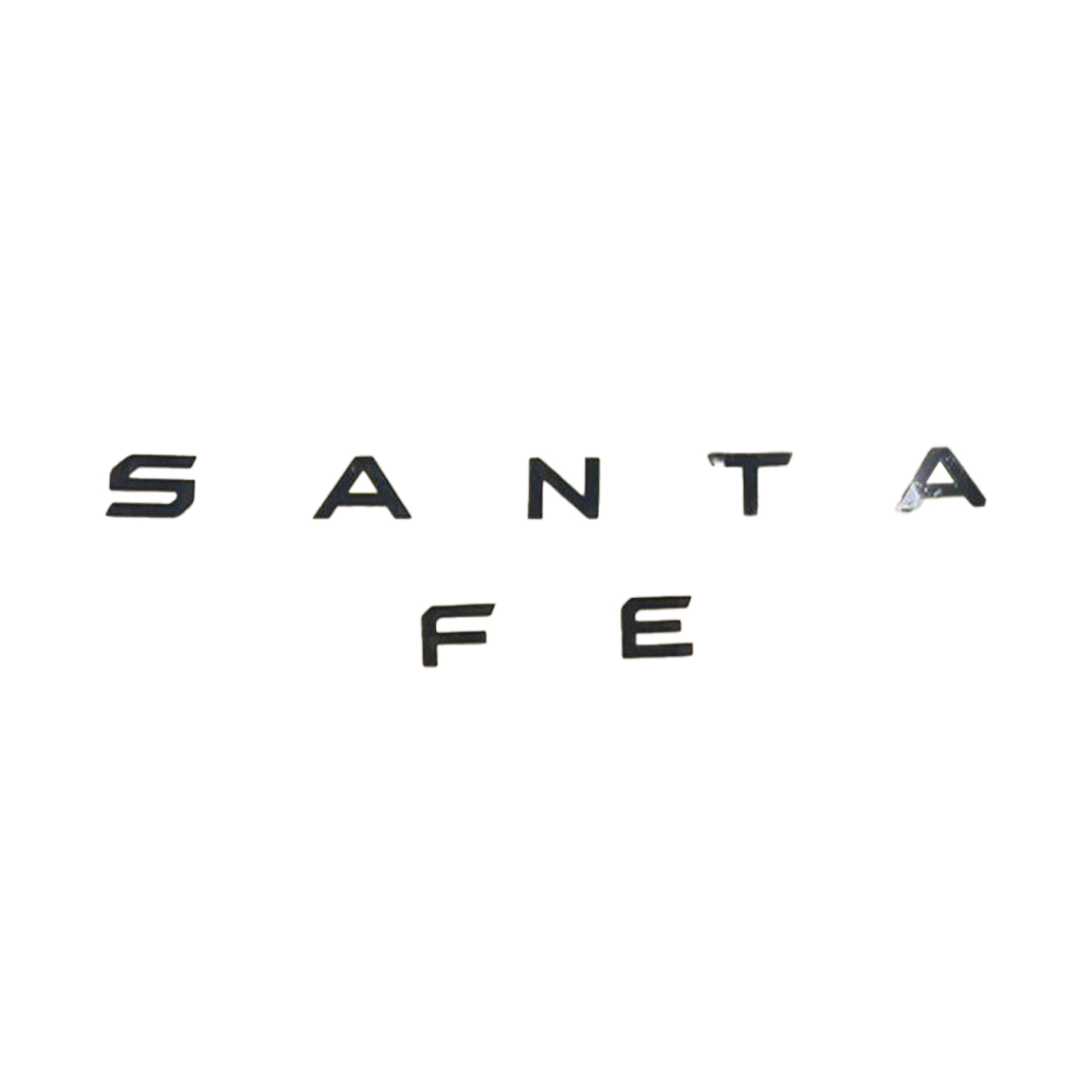 2024-2025 Hyundai Santa Fe Blackout Santa Fe Rear Emblem - Free ...