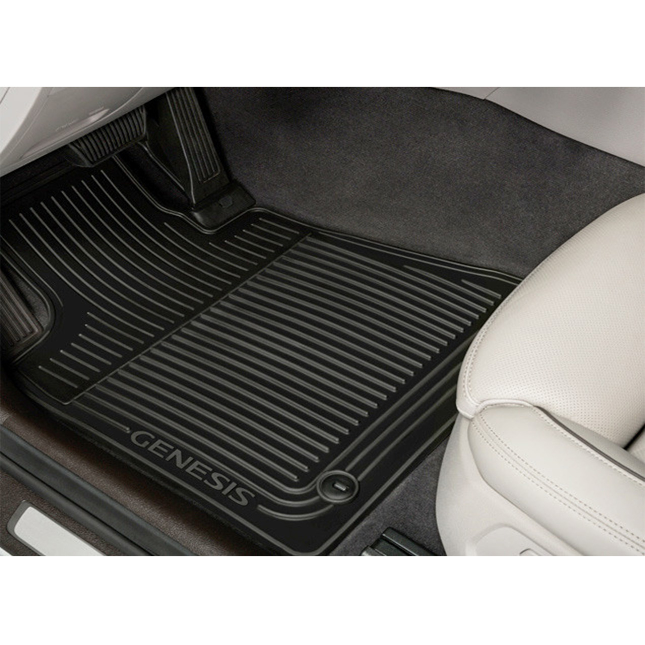 20152016 Hyundai Genesis Rubber Floor Mats Hyundai Shop