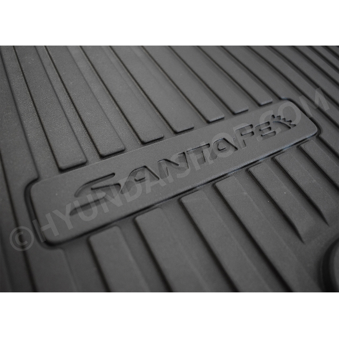 2013-2018 Hyundai Santa Fe Rubber Floor Mats - Free Shipping | Hyundai Shop