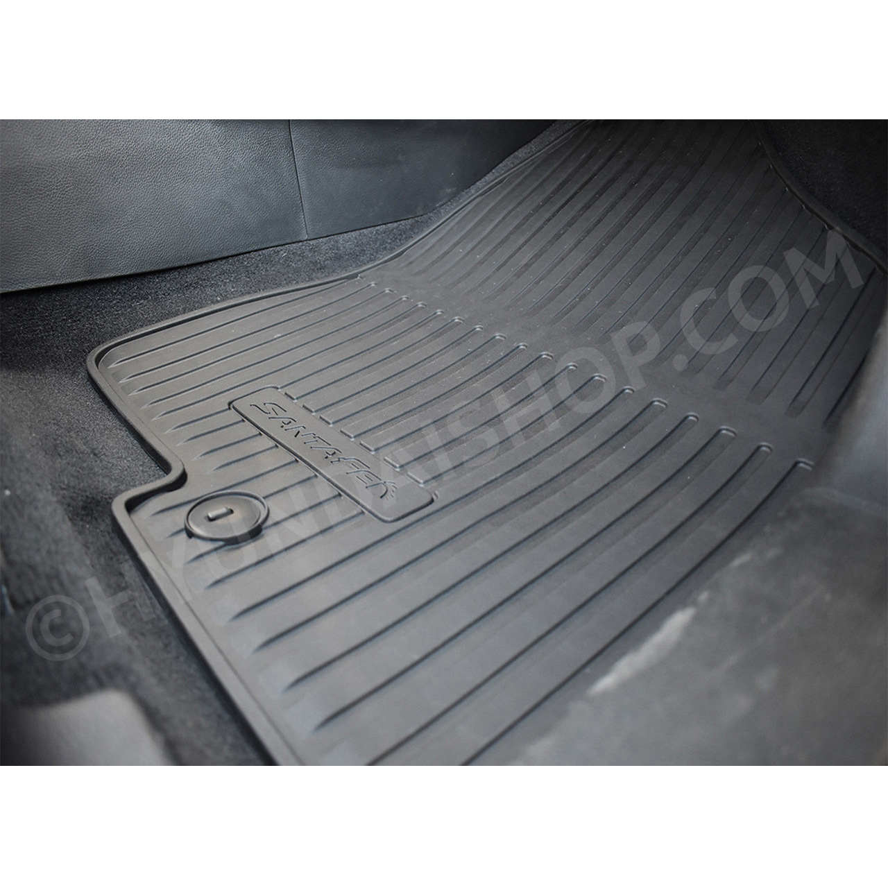 20132018 Hyundai Santa Fe Rubber Floor Mats Free Shipping Hyundai Shop