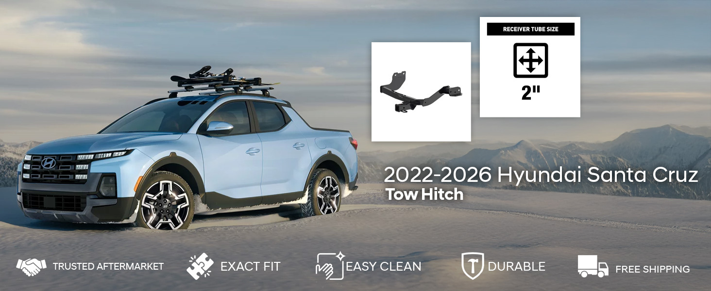 2022-2026 Hyundai Santa Cruz Tow Hitch 2022-2026 Hyundai Santa Cruz Tow Hitch