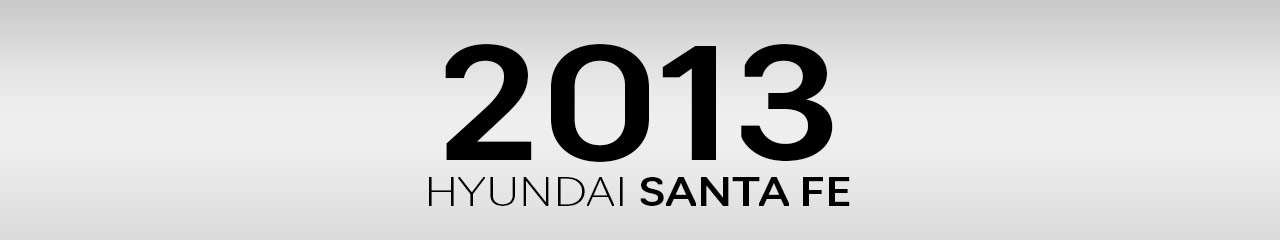 2013 Hyundai Santa Fe Lifestyle Accessories