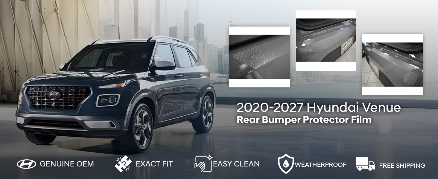 2020-2027 Hyundai Venue Rear Bumper Protector Film