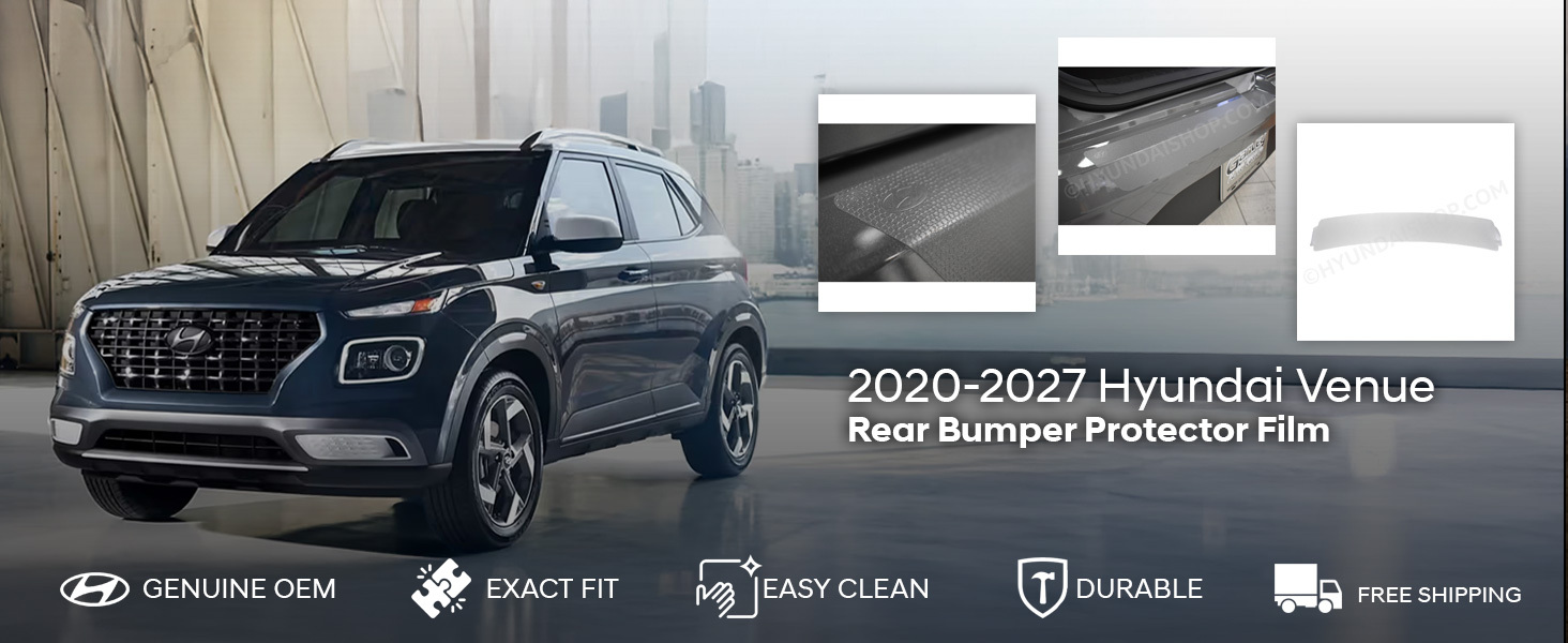 2020-2027 Hyundai Venue Rear Bumper Protector Film