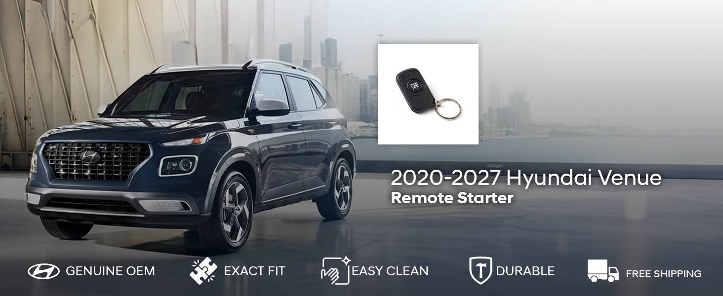 2020-2027 Hyundai Venue Remote Starter