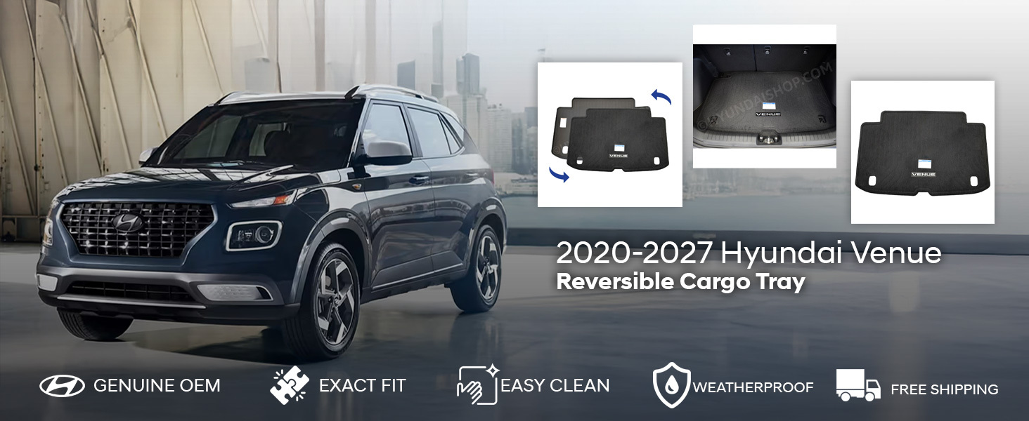 2020-2027 Hyundai Venue Reversible Cargo Tray