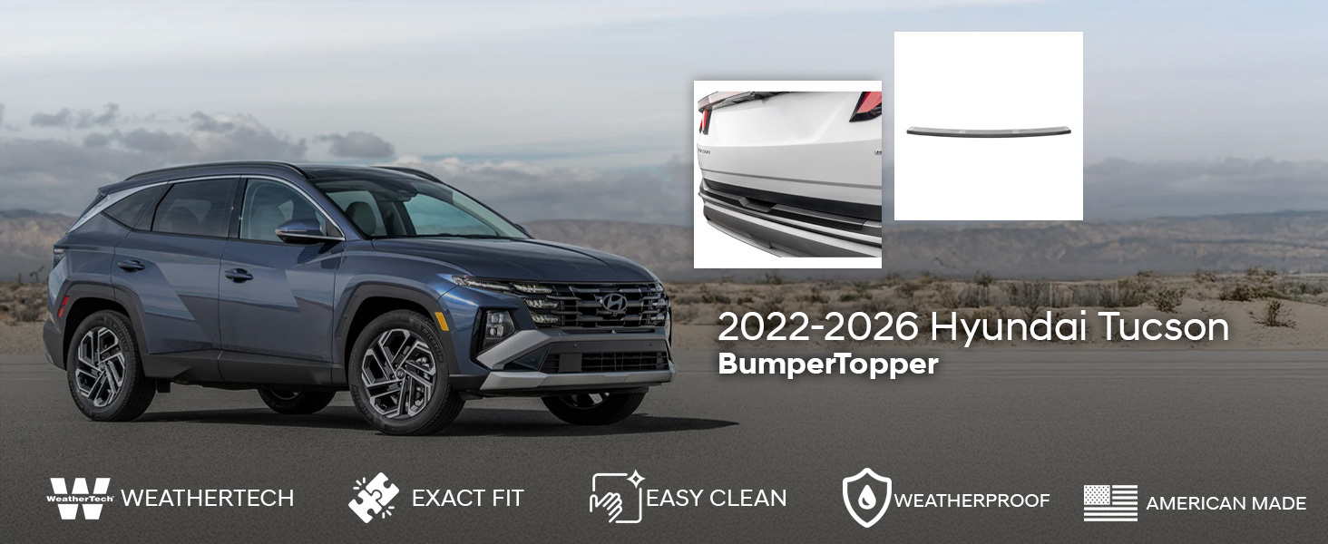 2022-2026 Hyundai Tucson WeatherTech BumperTopper
