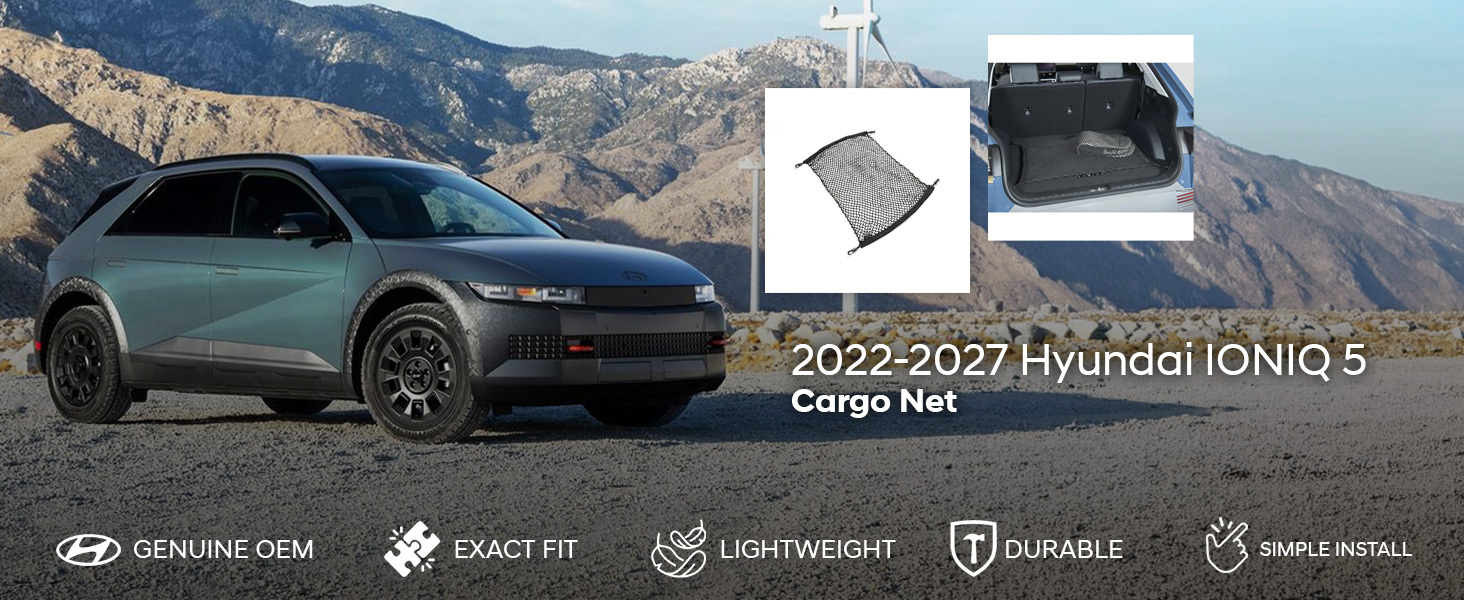 2022-2027 Hyundai IONIQ 5 Cargo Net