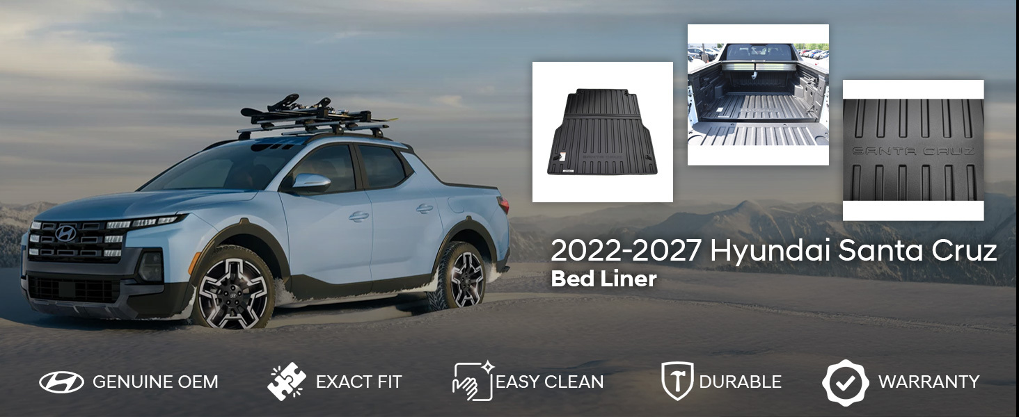 2022-2027 Hyundai Santa Cruz Bed Liner