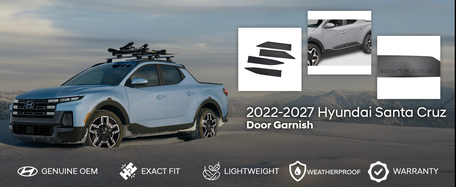 2022-2027 Hyundai Santa Cruz Door Garnish