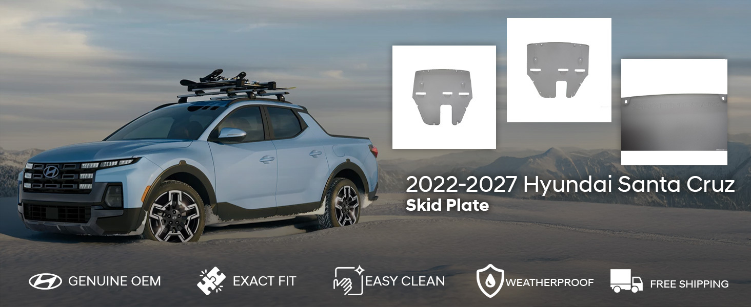 2022-2027 Hyundai Santa Cruz Skid Plate