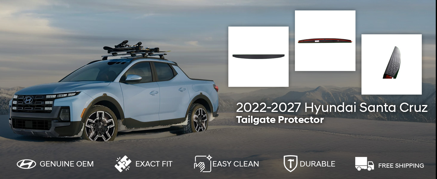 2022-2027 Hyundai Santa Cruz Tailgate Protector 2022-2027 Hyundai Santa Cruz Tailgate Protector