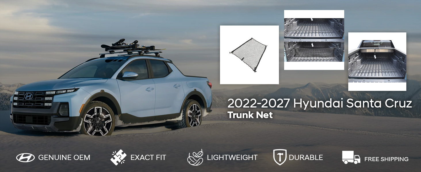 2022-2027 Hyundai Santa Cruz Trunk Net 2022-2027 Hyundai Santa Cruz Trunk Net