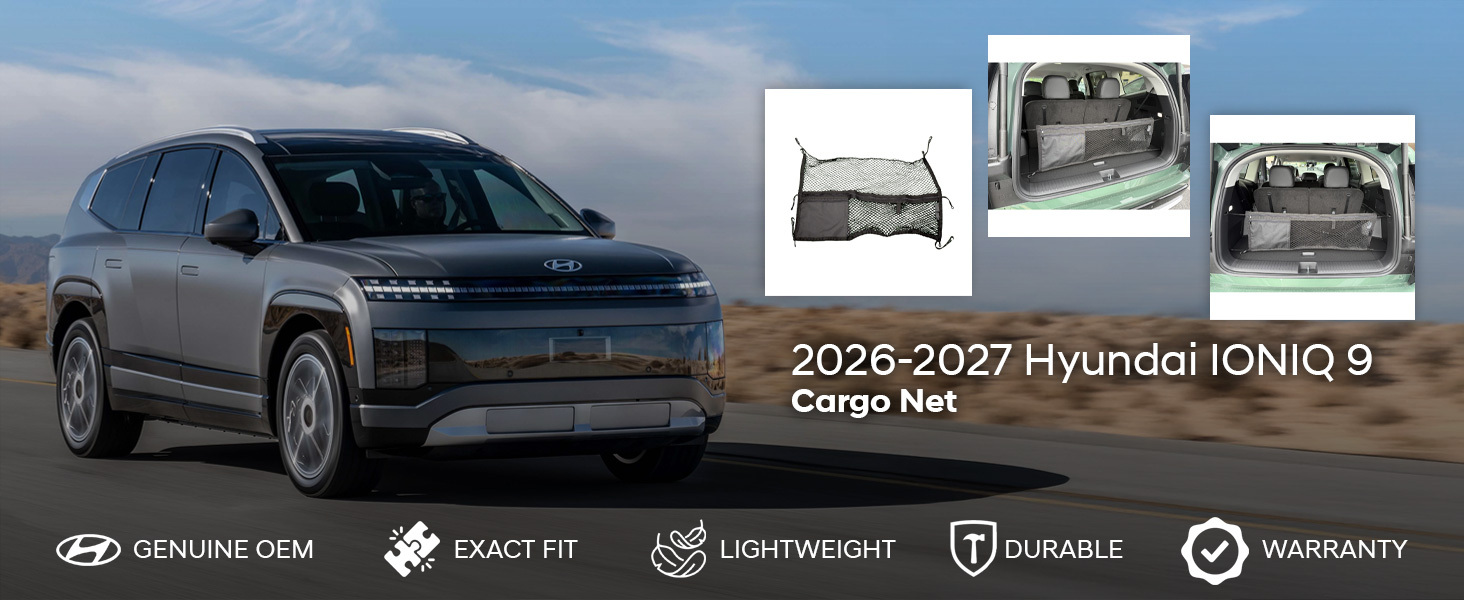 2026-2027 Hyundai IONIQ 9 Cargo Net