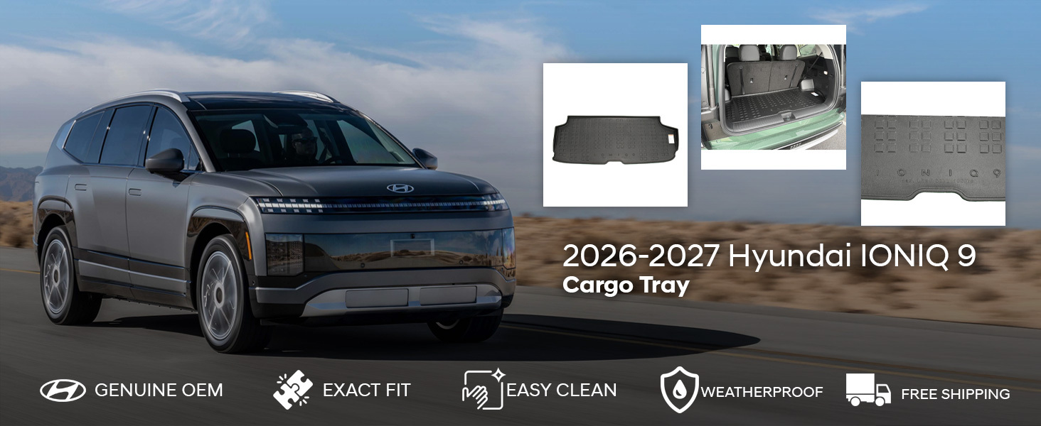 2026-2027 Hyundai IONIQ 9 Cargo Tray