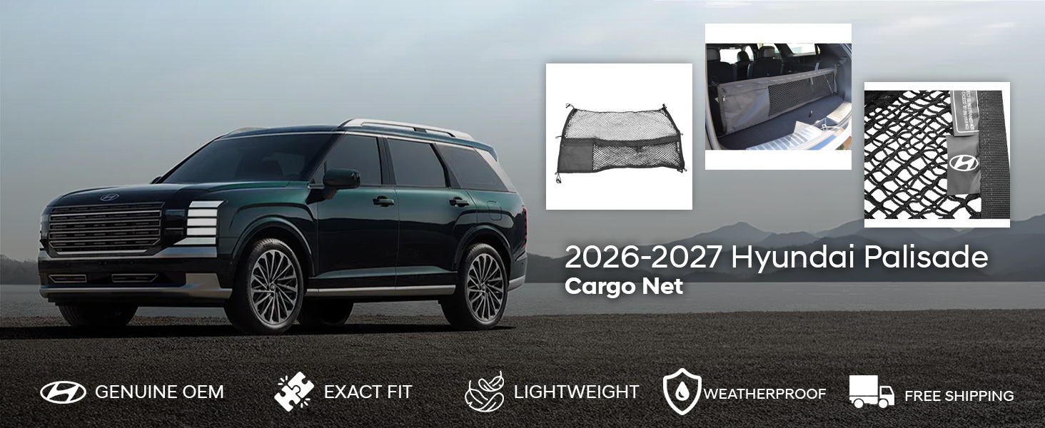 2026-2027 Hyundai Palisade Cargo Net