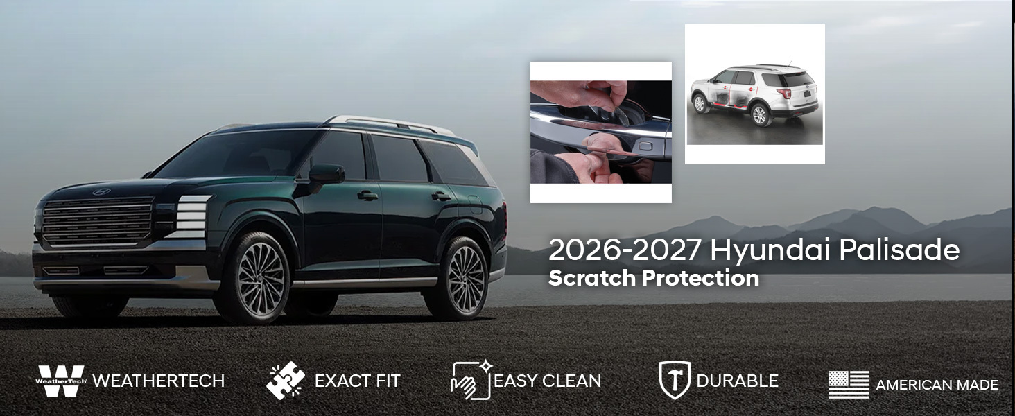 2026-2027 Hyundai Palisade WeatherTech Scratch Protection 2026-2027 Hyundai Palisade WeatherTech Scratch Protection