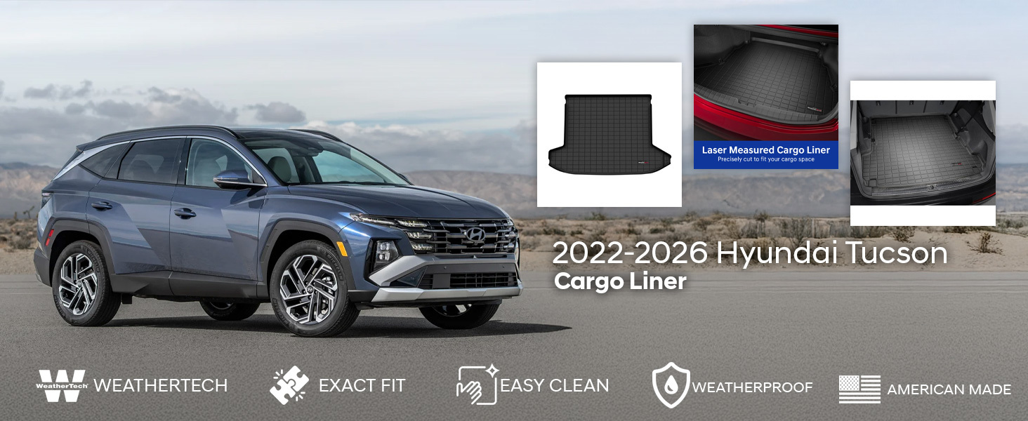 2022-2026 Hyundai Tucson WeatherTech Cargo Liner