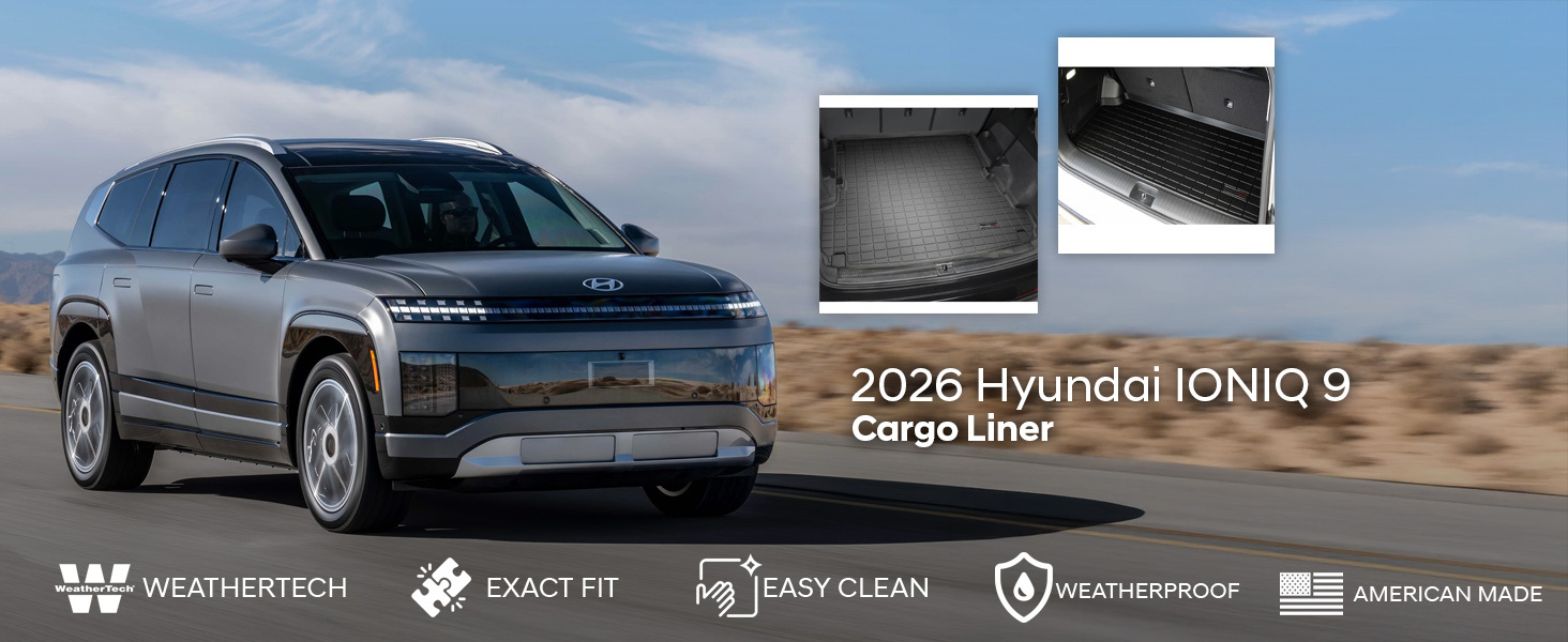 2026 Hyundai IONIQ 9 WeatherTech Cargo Liner