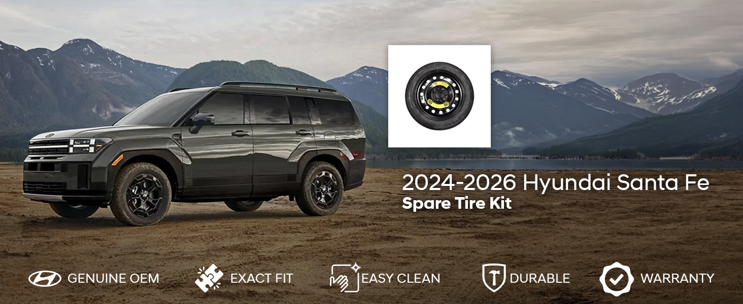 2024-2026 Hyundai Santa Fe Spare Tire Kit