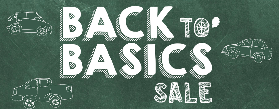 Back to Basics Sale - Hyundai Shop