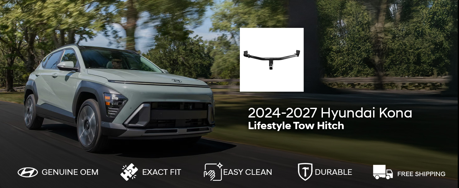 2024-2027 Hyundai Kona Lifestyle Tow Hitch