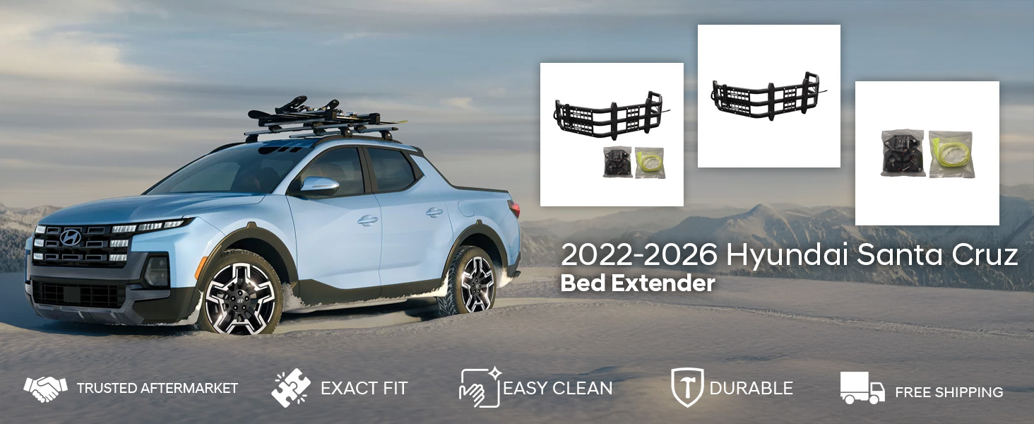 2022-2026 Hyundai Santa Cruz Aftermarket Bed Extender