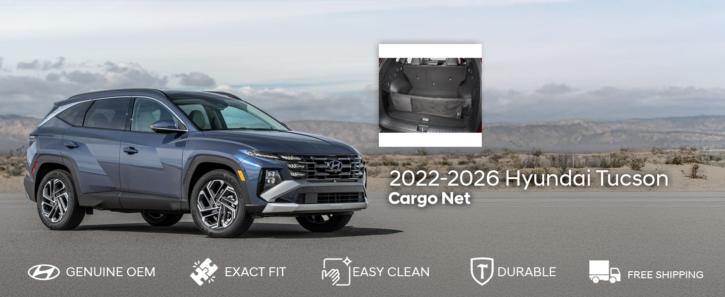 2022-2026 Hyundai Tucson Cargo Net 2022-2026 Hyundai Tucson Cargo Net