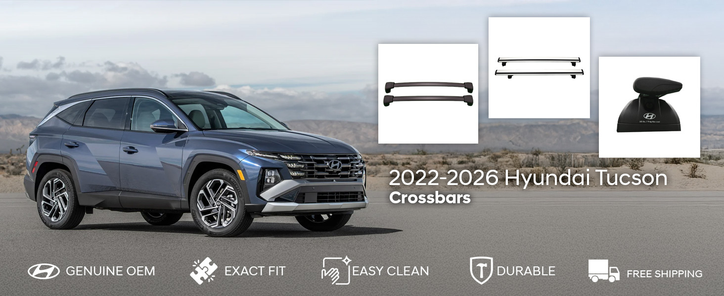 2022-2026 Hyundai Tucson Crossbars
