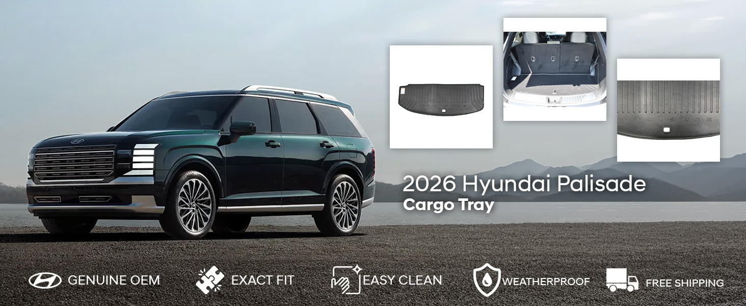 2026 Hyundai Palisade Cargo Tray