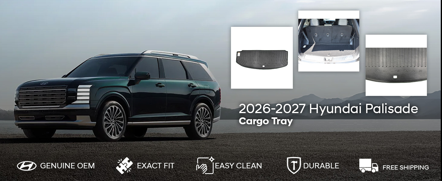 2026-2027 Hyundai Palisade Cargo Tray