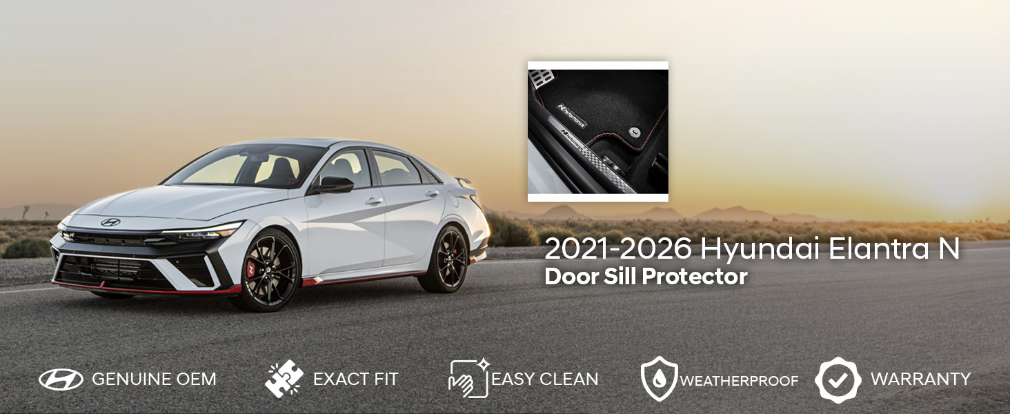 2021-2026 Hyundai Elantra N Door Sill Protector