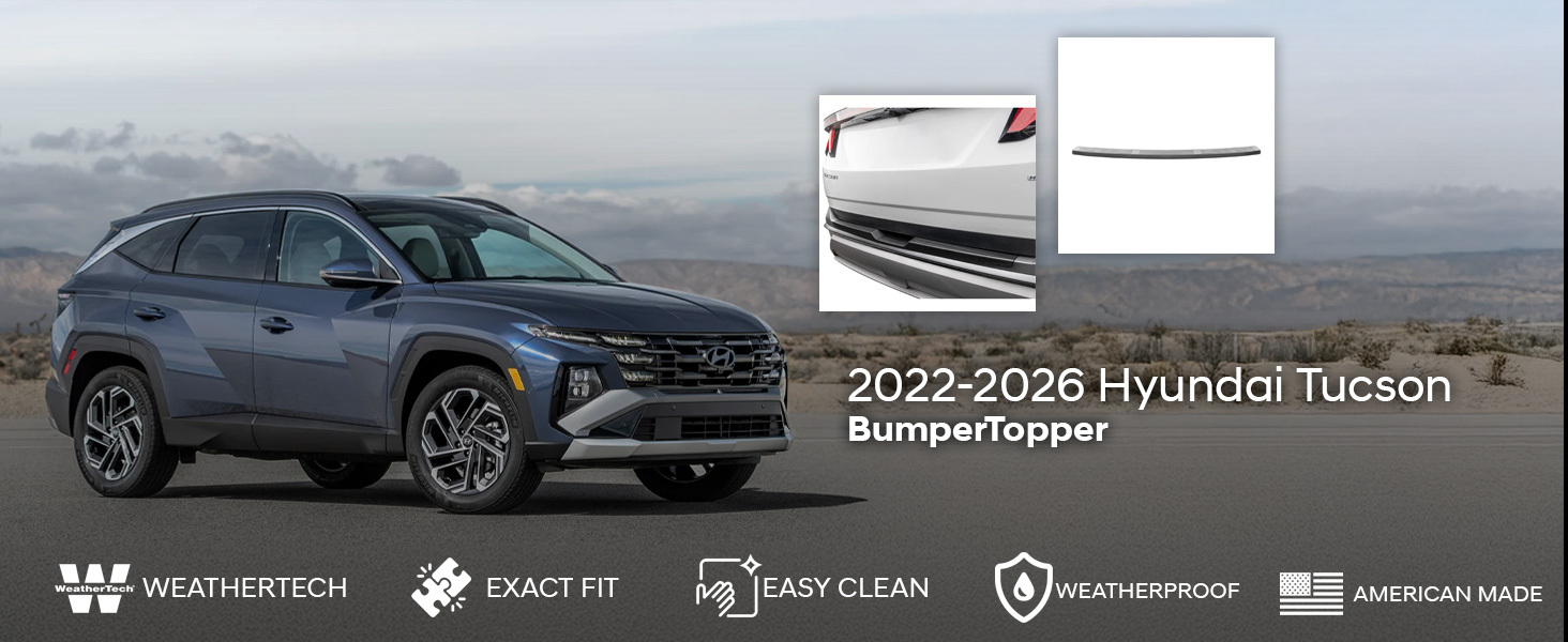 2022-2026 Hyundai Tucson WeatherTech BumperTopper