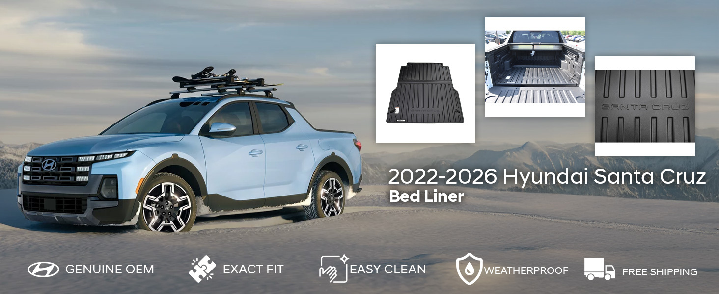 2022-2026 Hyundai Santa Cruz Bed Liner