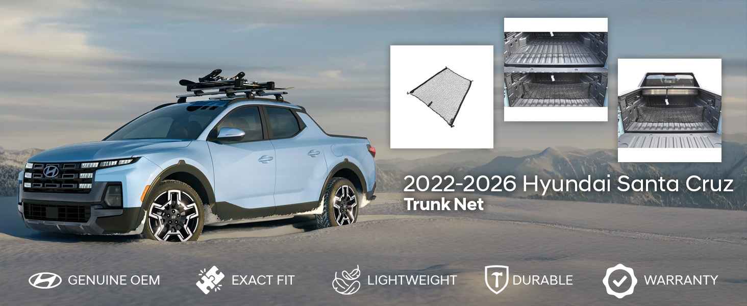 2022-2026 Hyundai Santa Cruz Trunk Net