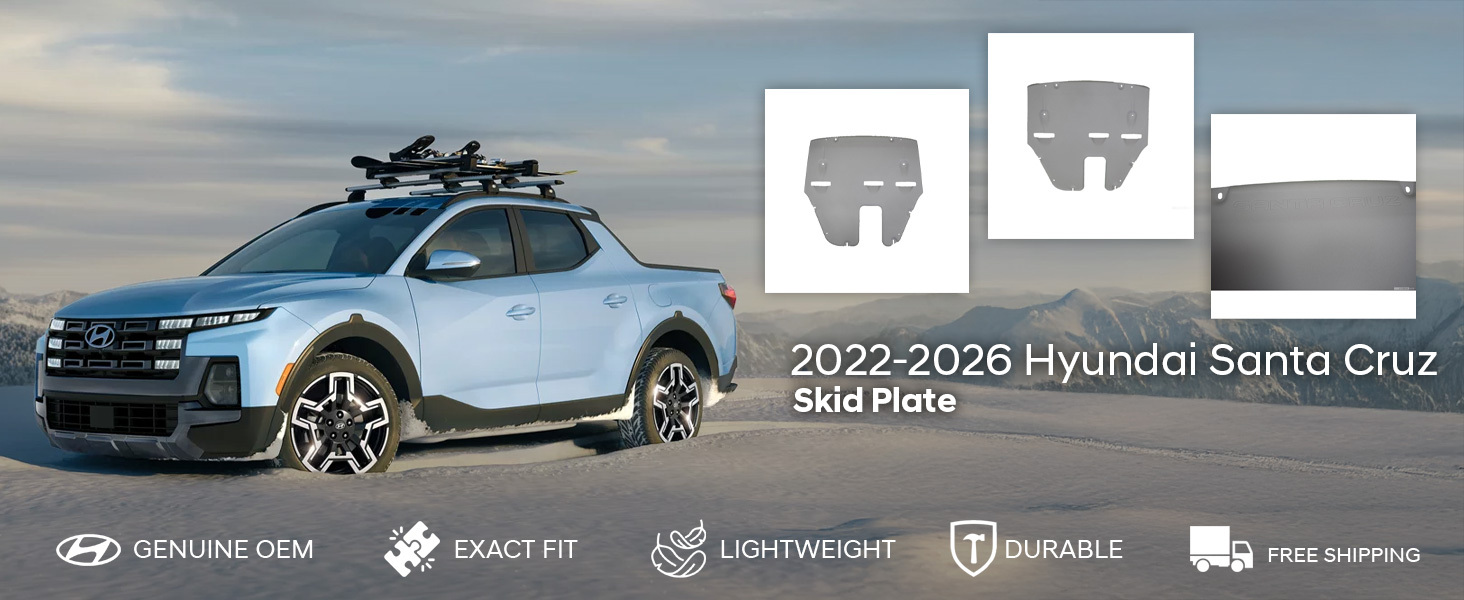 2022-2026 Hyundai Santa Cruz Skid Plate 2022-2026 Hyundai Santa Cruz Skid Plate