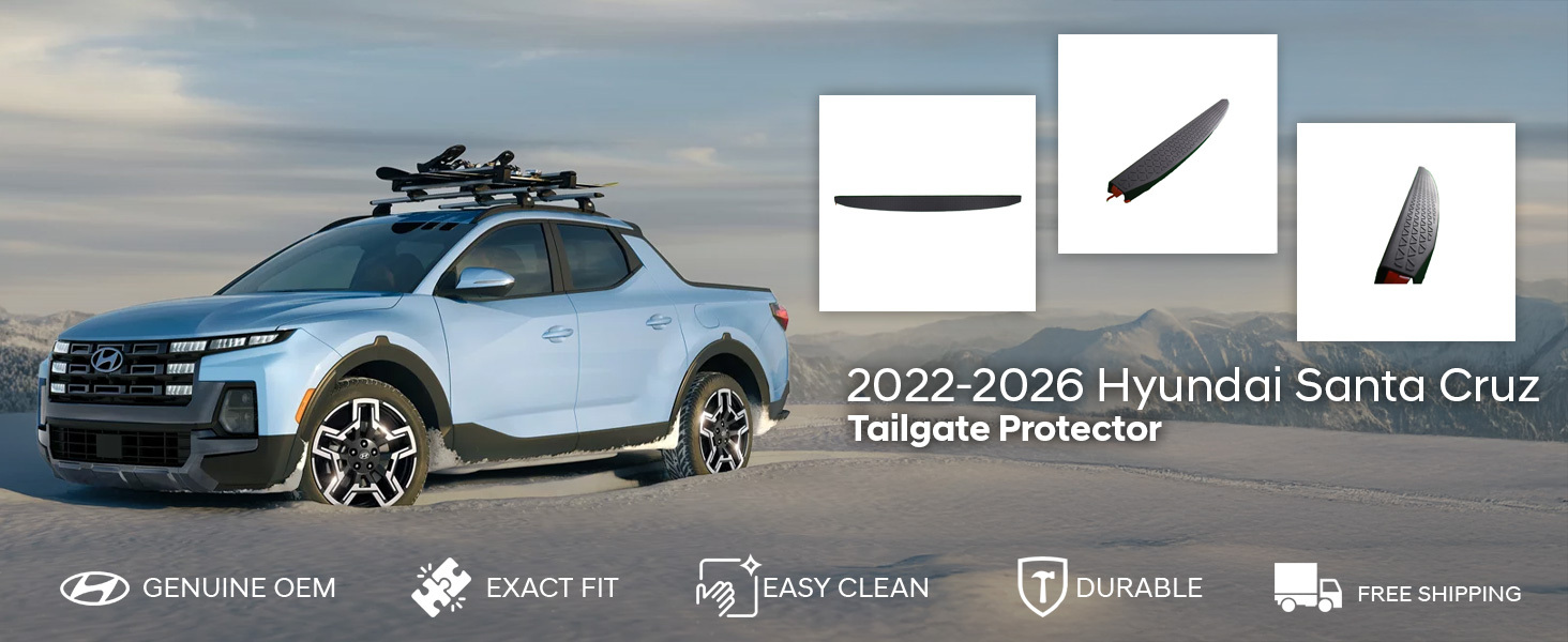 2022-2026 Hyundai Santa Cruz Tailgate Protector 2022-2026 Hyundai Santa Cruz Tailgate Protector