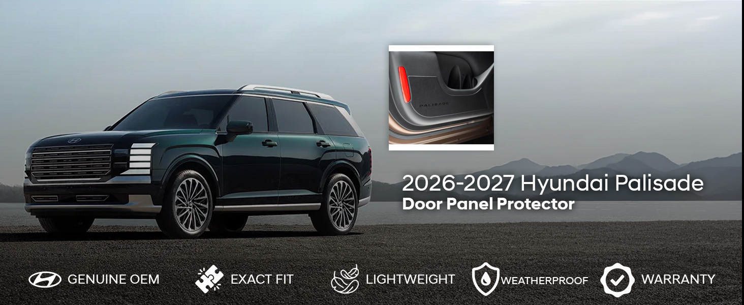 2026-2027 Hyundai Palisade Door Panel Protector 2026-2027 Hyundai Palisade Door Panel Protector