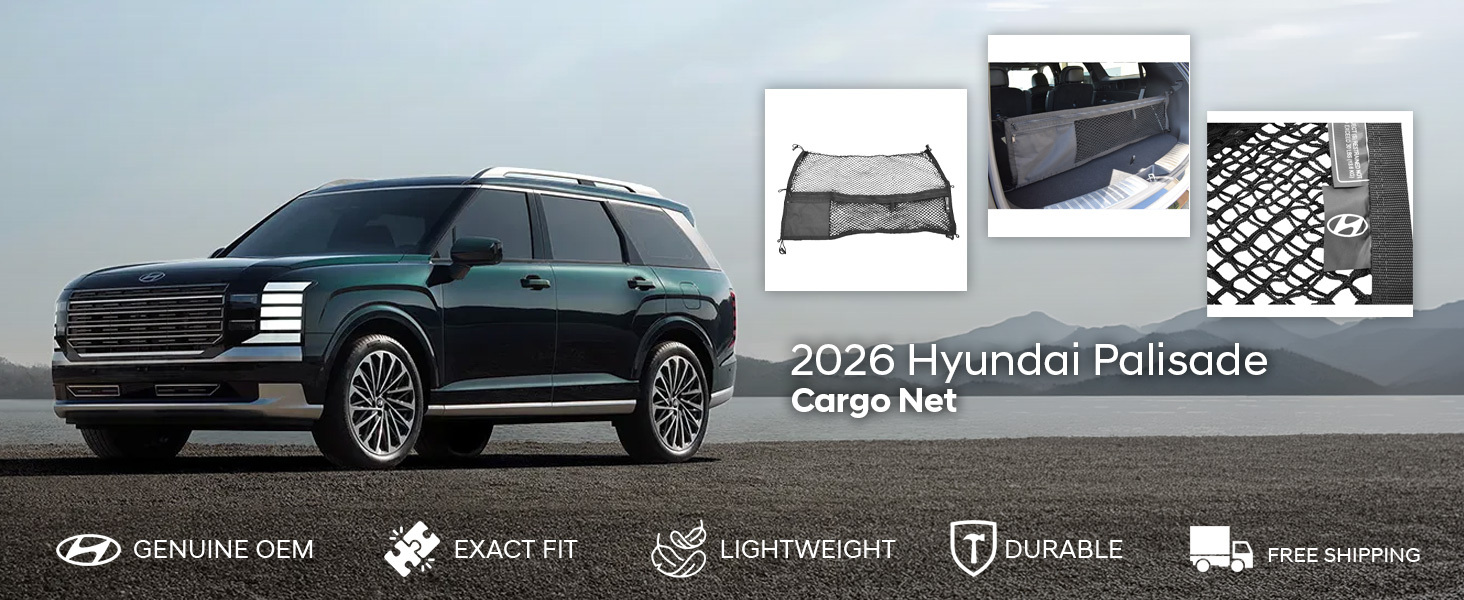 2026 Hyundai Palisade Cargo Net